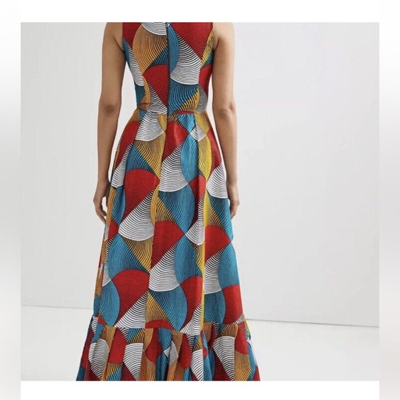 ANTHROPOLOGIE × SIKA Geometric Maxi Dress - NWOT - Picture 3 of 8
